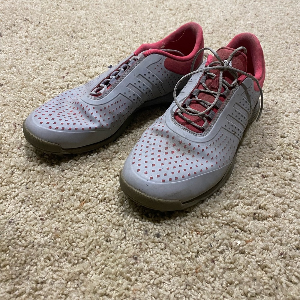 Adidas womens golf shoes.- 8 1/2